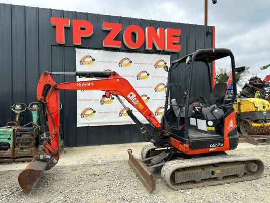 Kubota U27-4 à 20500 € HT - Miniexcavadora: foto 4 Kubota U27-4 à 20500 € HT - Miniexcavadora: foto 4