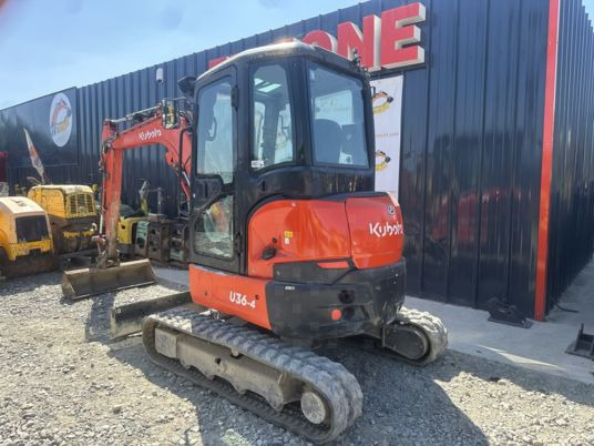 Miniexcavadora Kubota U36-4 Cabine à 28500 € HT: foto 6