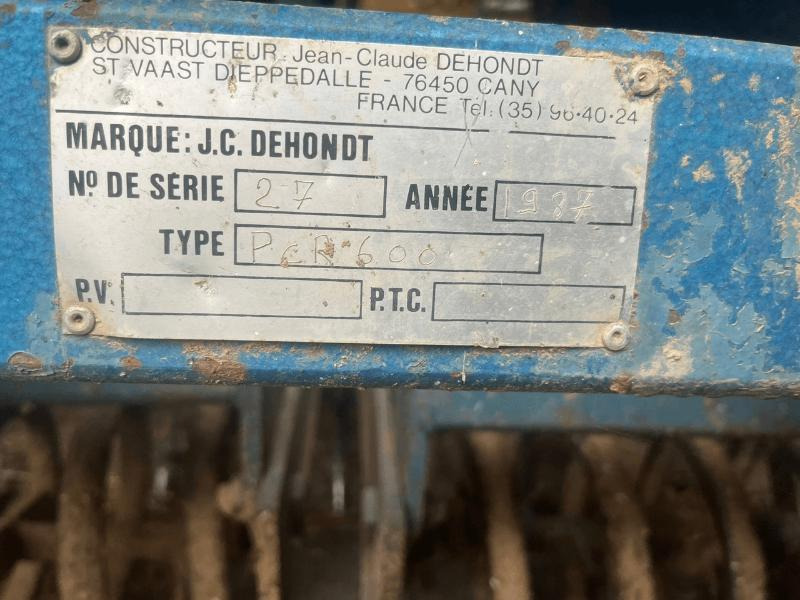 DEHONDT PCR600 - Equipo para trabajo del suelo: foto 5 DEHONDT PCR600 - Equipo para trabajo del suelo: foto 5