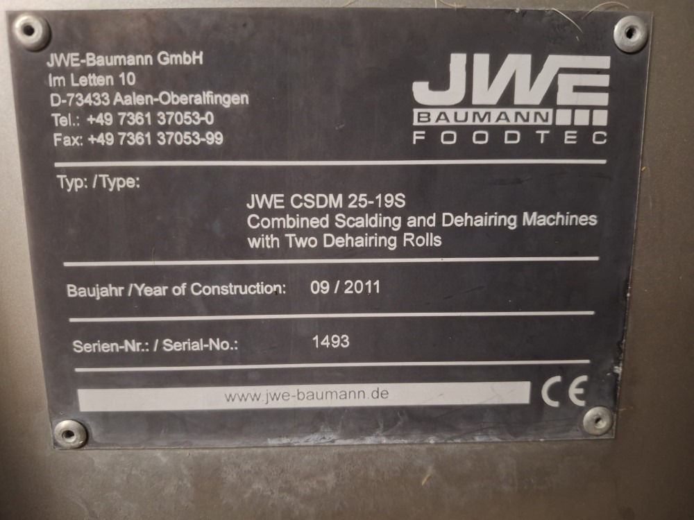 Kalttausallas JWE Baumann CSDM 25-19S Hyväkuntoinen! - Maquinaria ganadera: foto 3 Kalttausallas JWE Baumann CSDM 25-19S Hyväkuntoinen! - Maquinaria ganadera: foto 3
