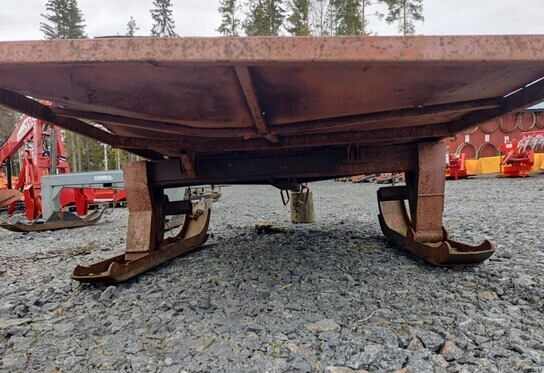 Remolque forestal Metsäreki - 300cm x 150cm kuormatilalla: foto 8