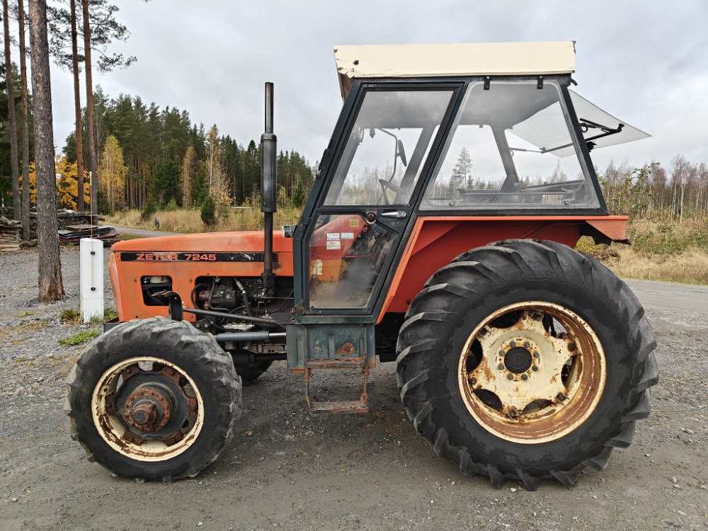 ZETOR 7245 - 4WD - Tractor: foto 2 ZETOR 7245 - 4WD - Tractor: foto 2