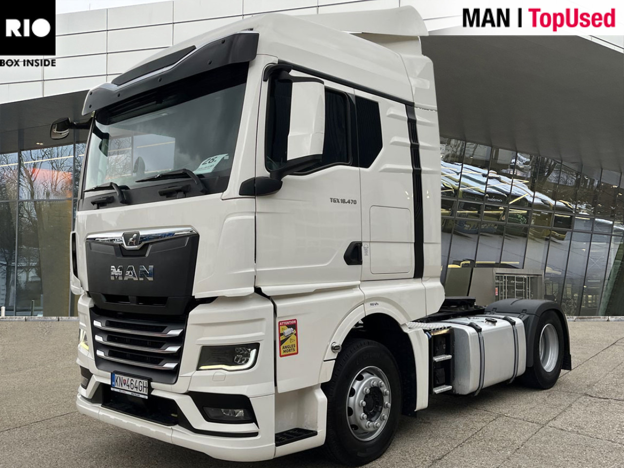 MAN TGX 18.470 4x2 BL SA Euro6 Klima Luftfeder ZV - Cabeza tractora: foto 1 MAN TGX 18.470 4x2 BL SA Euro6 Klima Luftfeder ZV - Cabeza tractora: foto 1