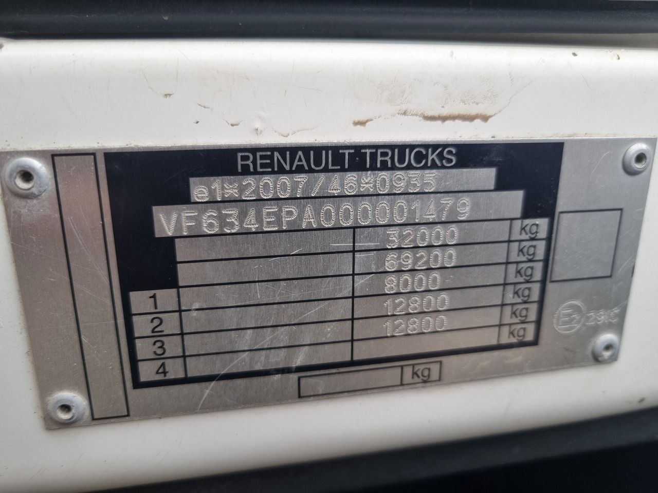 Camión volquete RENAULT KERAX 32.460 6x6 S1 sklápač EURO5: foto 19