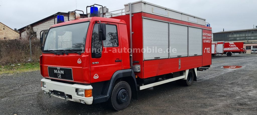 MAN 10.163 L2000 Feuerwehr GWG Nur 6.300km DEPA ELRO/VETTER 10.163 L2000 Feuerwehr GWG Nur 6.300km DEPA ELRO/VETTER - Camión de bomberos: foto 2 MAN 10.163 L2000 Feuerwehr GWG Nur 6.300km DEPA ELRO/VETTER 10.163 L2000 Feuerwehr GWG Nur 6.300km DEPA ELRO/VETTER - Camión de bomberos: foto 2