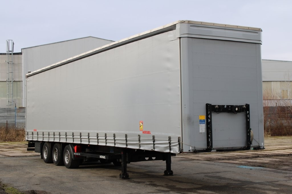Kögel 04 S24-1, LOWDECK, SAF, LIFTING AXLE - Semirremolque lona: foto 1 Kögel 04 S24-1, LOWDECK, SAF, LIFTING AXLE - Semirremolque lona: foto 1
