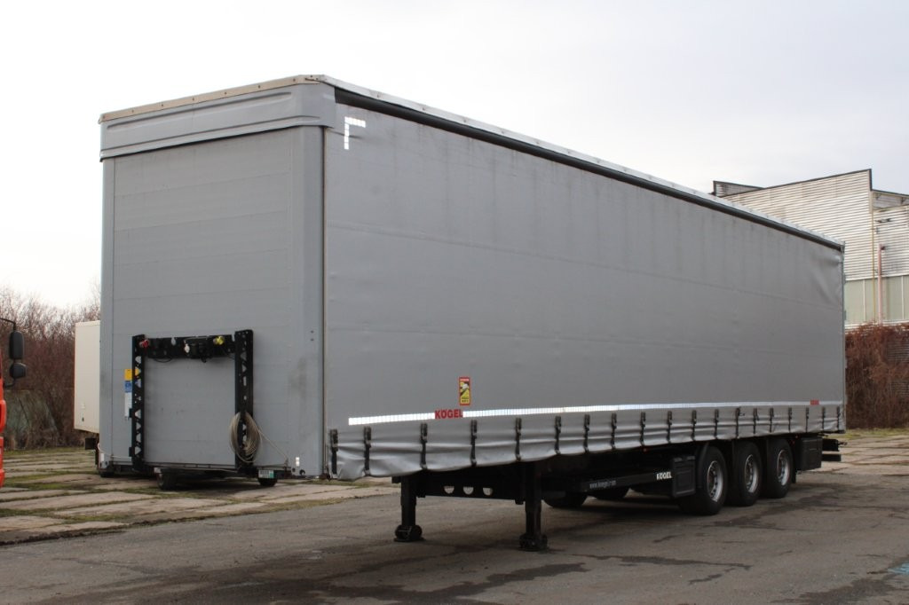 Kögel 04 S24-1, LOWDECK, SAF, LIFTING AXLE - Semirremolque lona: foto 2 Kögel 04 S24-1, LOWDECK, SAF, LIFTING AXLE - Semirremolque lona: foto 2