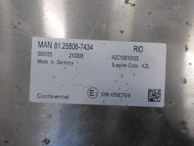 Continental RIO EXTENDED BV0 - Unidad de control: foto 2 Continental RIO EXTENDED BV0 - Unidad de control: foto 2
