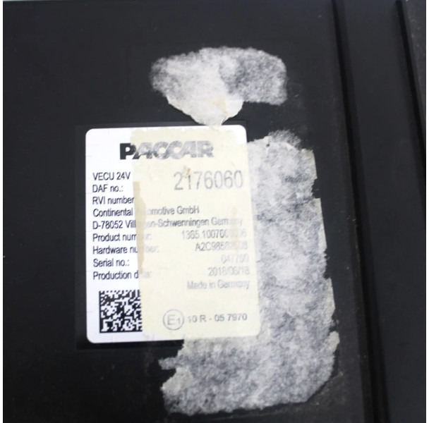 DAF XF106 VECU Module 2176060 Euro 6 - Unidad de control para Camión: foto 2 DAF XF106 VECU Module 2176060 Euro 6 - Unidad de control para Camión: foto 2