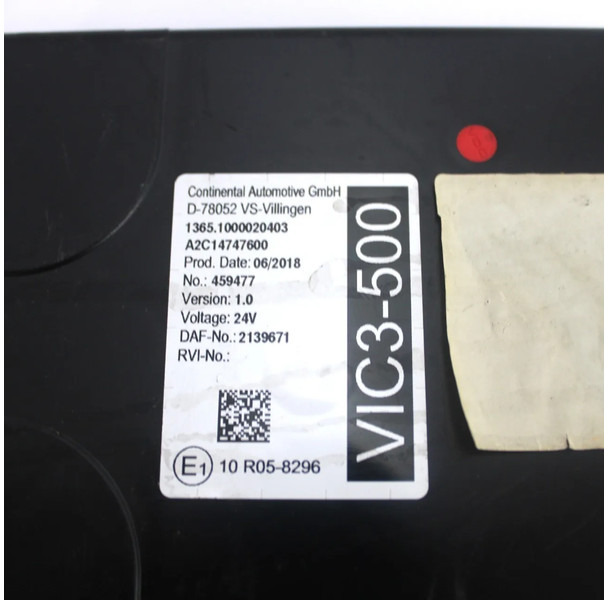 DAF XF106 VIC3 Module 2139671 | 2206308 | 2141289 Euro 6 - Unidad de control para Camión: foto 2 DAF XF106 VIC3 Module 2139671 | 2206308 | 2141289 Euro 6 - Unidad de control para Camión: foto 2