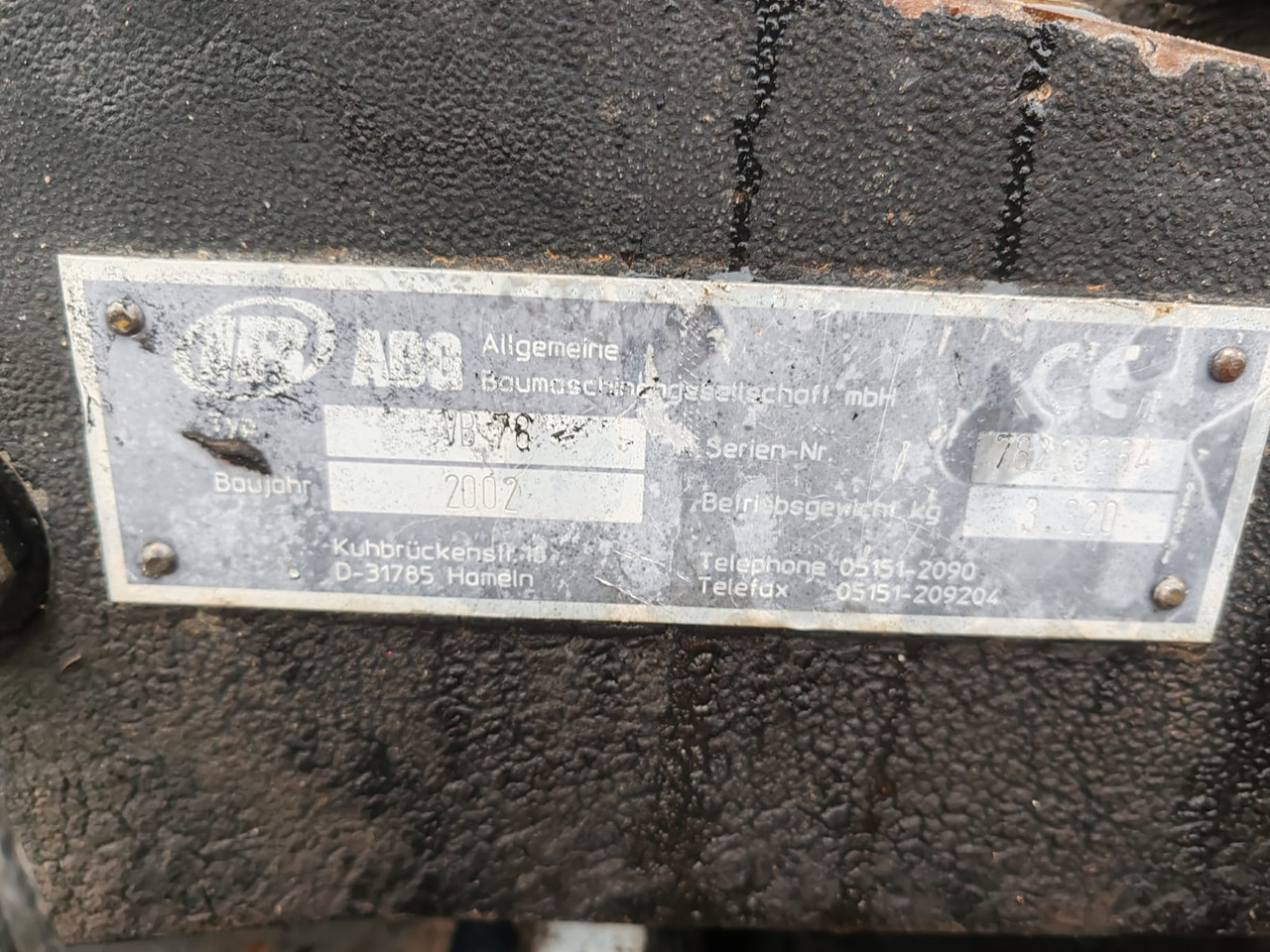 Pavimentadora de asfalto ABG VB78: foto 9 Pavimentadora de asfalto ABG VB78: foto 9