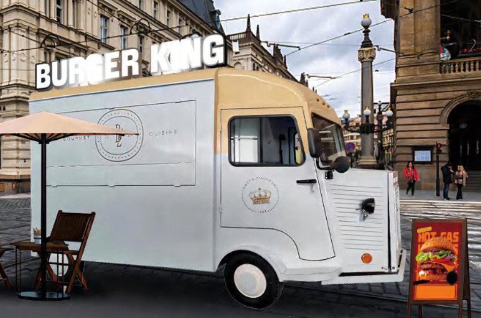 Deli Star Trailer Retro Frenchie HR 5020 Electric - EU standards - Remolque venta ambulante: foto 1 Deli Star Trailer Retro Frenchie HR 5020 Electric - EU standards - Remolque venta ambulante: foto 1