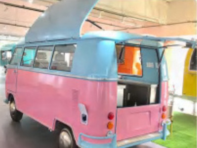 Deli Star Trailer Retro Minivan FR 4300 Electric - Remolque venta ambulante: foto 4 Deli Star Trailer Retro Minivan FR 4300 Electric - Remolque venta ambulante: foto 4