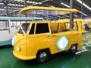 Deli Star Trailer Retro Minivan LR 4300 Electric - EU standards - Remolque venta ambulante: foto 1 Deli Star Trailer Retro Minivan LR 4300 Electric - EU standards - Remolque venta ambulante: foto 1