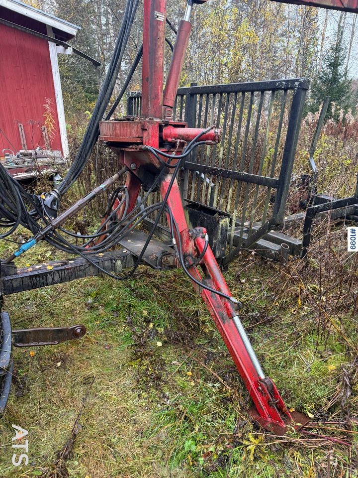 Tractor, Remolque forestal Valmet 505 Tractor and forestry trailer: foto 15