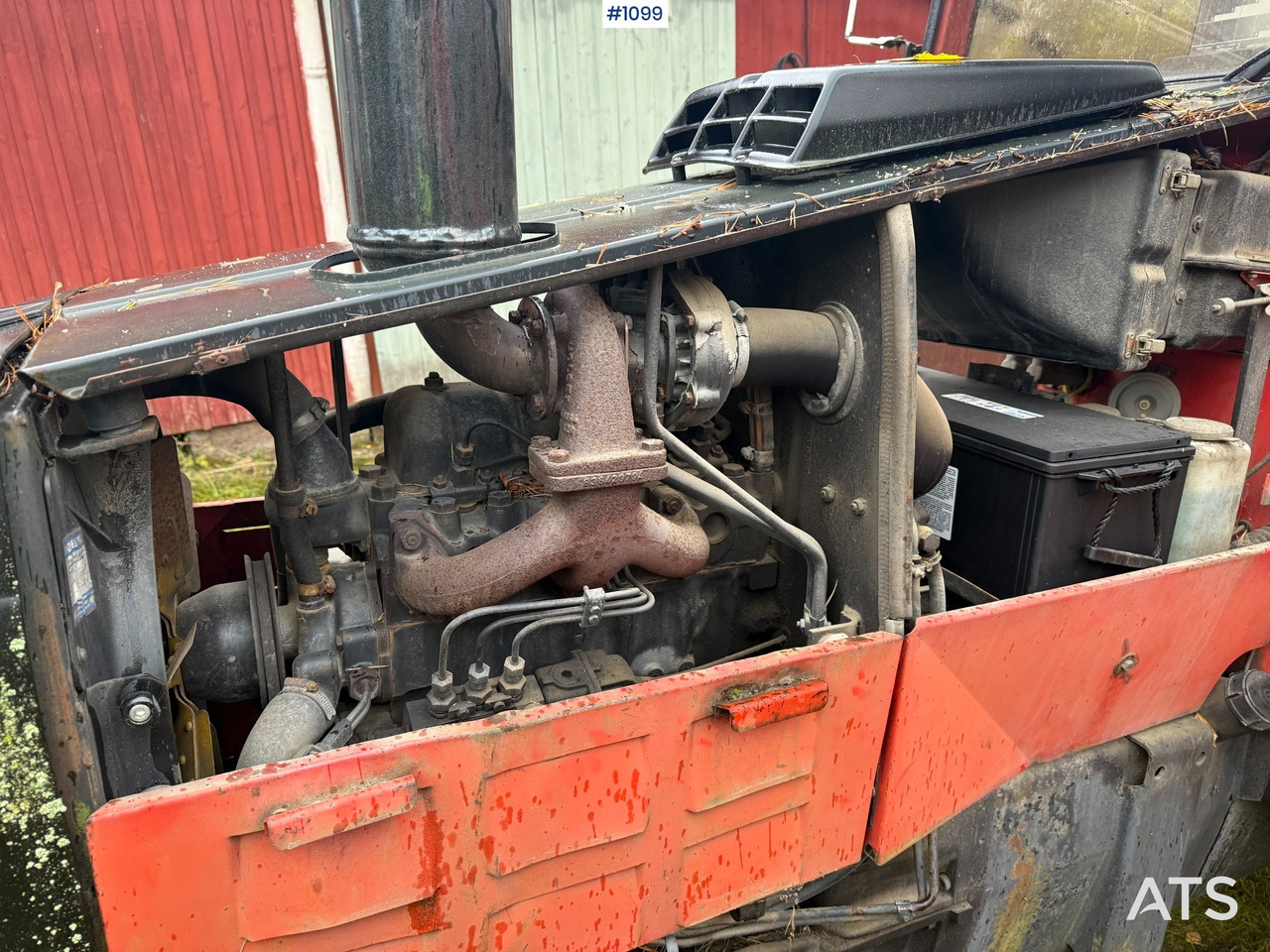 Tractor, Remolque forestal Valmet 505 Tractor and forestry trailer: foto 12