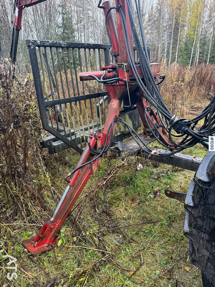 Tractor, Remolque forestal Valmet 505 Tractor and forestry trailer: foto 14