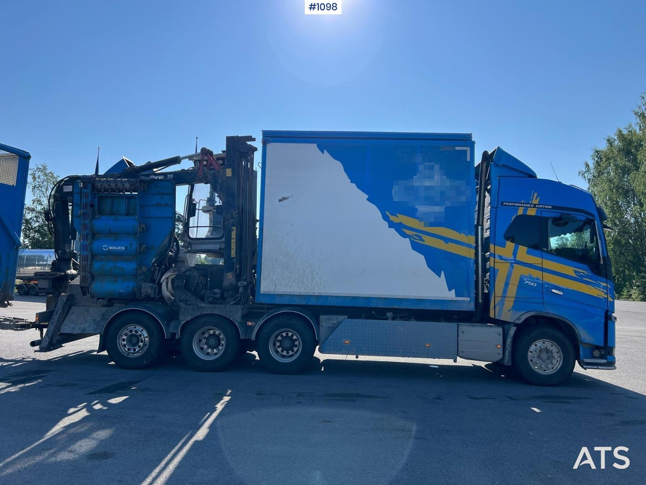 Trituradora de madera Volvo FH16 8*4 Flishugg: foto 18