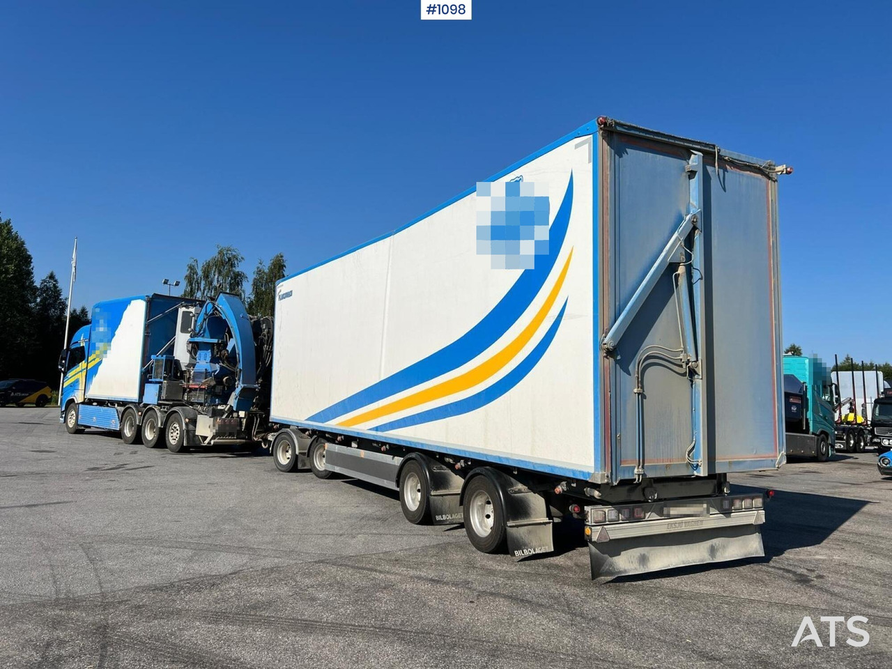 Trituradora de madera Volvo FH16 8*4 Flishugg: foto 9