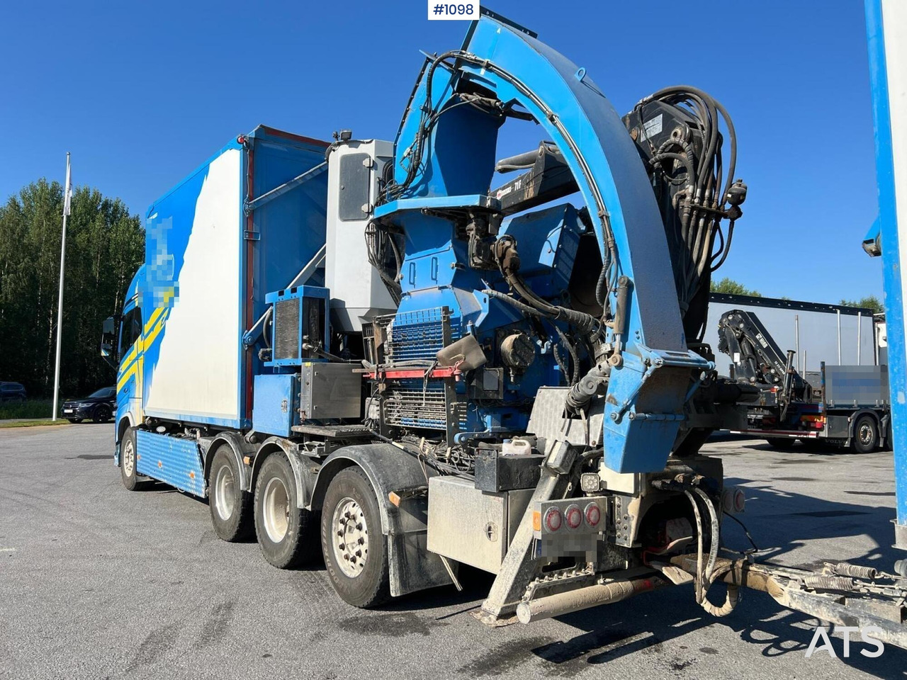 Trituradora de madera Volvo FH16 8*4 Flishugg: foto 17