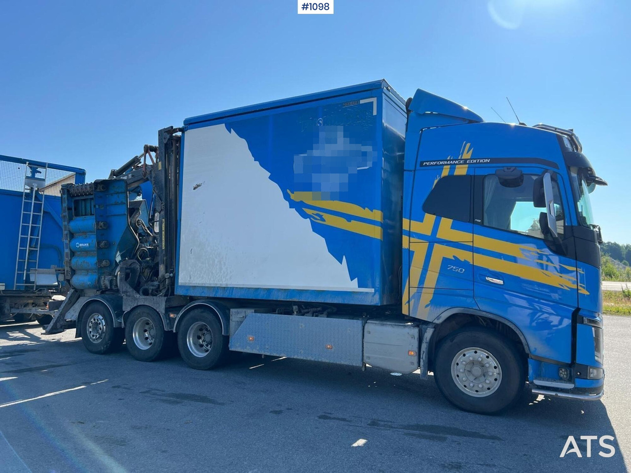 Trituradora de madera Volvo FH16 8*4 Flishugg: foto 16