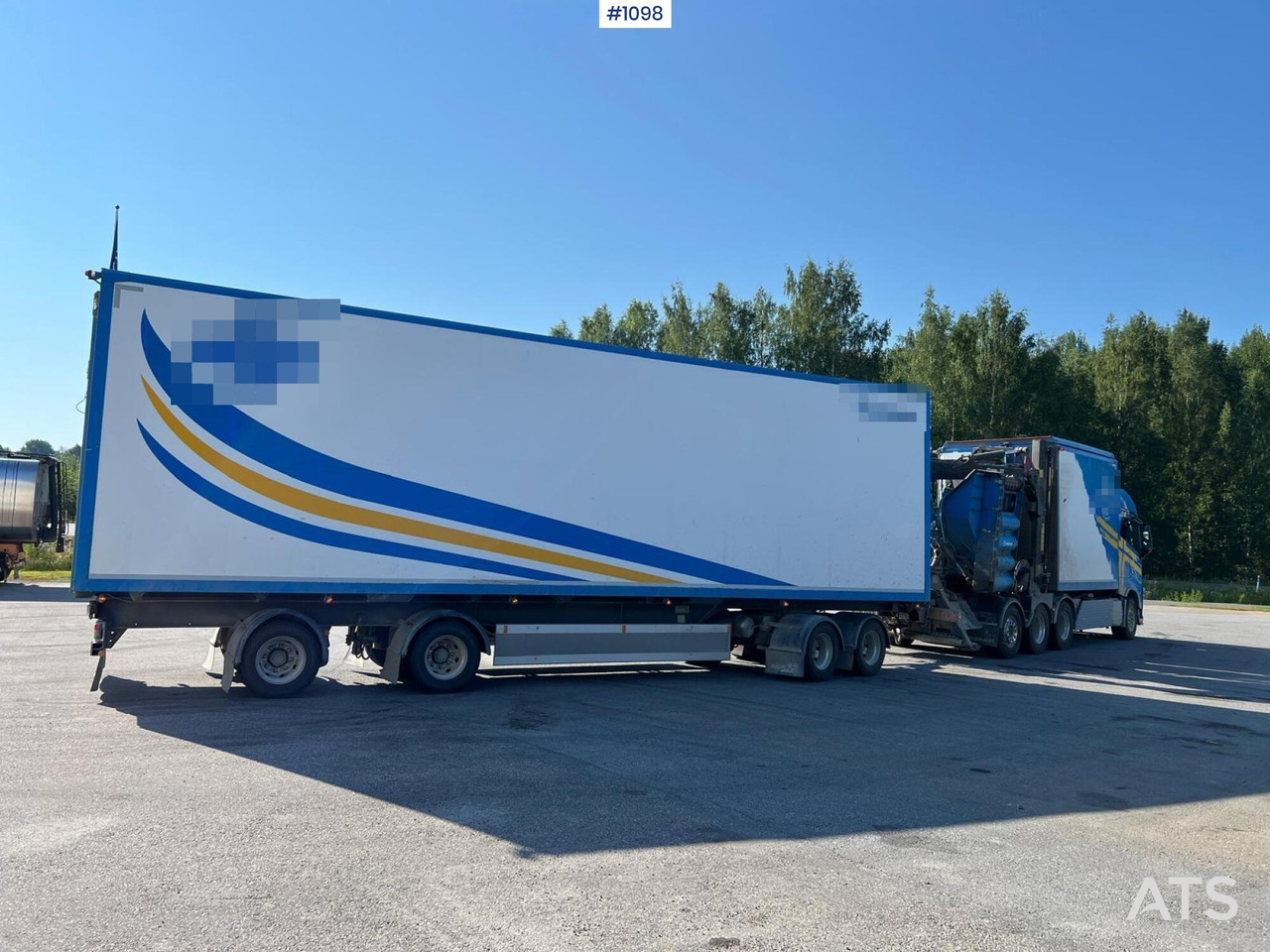 Trituradora de madera Volvo FH16 8*4 Flishugg: foto 12