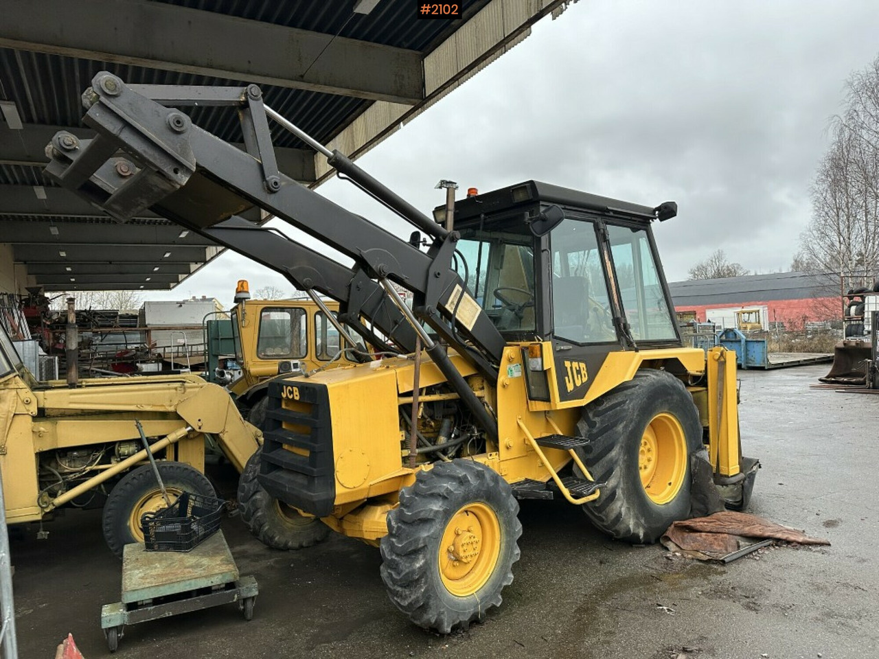 Tractor Backhoe loader JCB 3D-4 Rep. object: foto 1