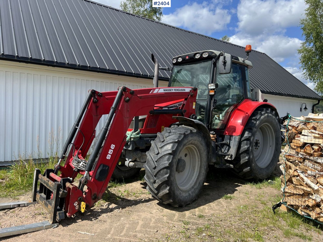 Massey Fergusson MF 6455 - Tractor: foto 1 Massey Fergusson MF 6455 - Tractor: foto 1
