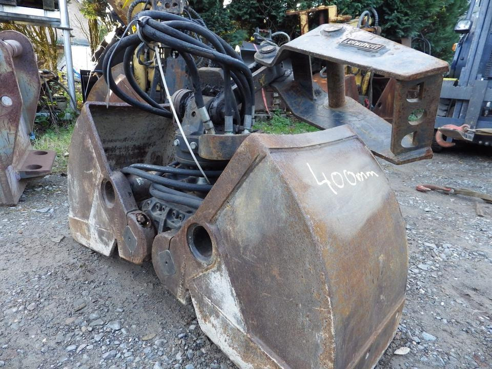 Kinshofer HPX Greifer C05 400 mm SB mit Lehnhoff MS03 - Cuchara de mordazas: foto 2 Kinshofer HPX Greifer C05 400 mm SB mit Lehnhoff MS03 - Cuchara de mordazas: foto 2