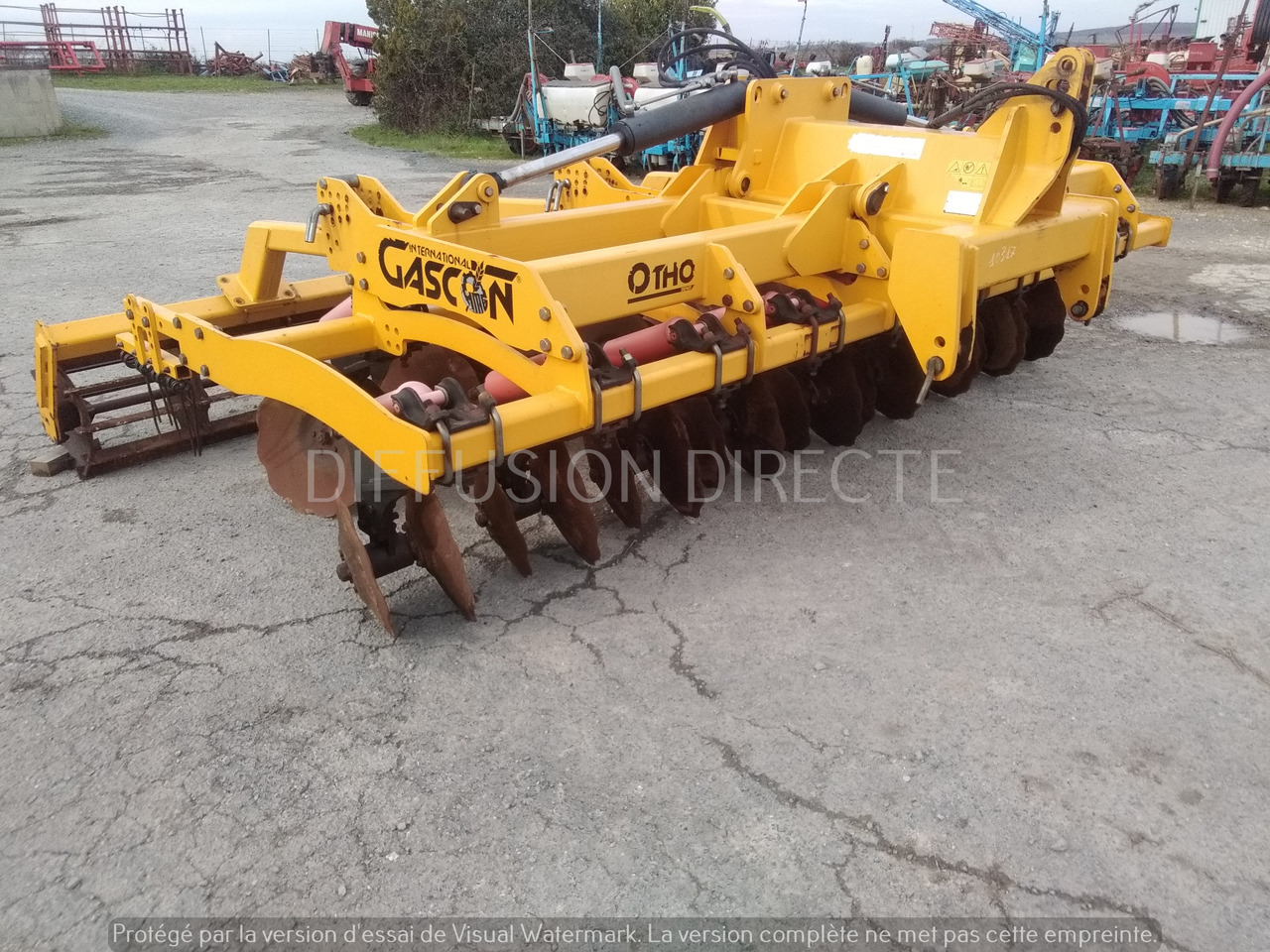 GASCON DECHAUMEUR A DISQUES OTHO - Rastras: foto 4 GASCON DECHAUMEUR A DISQUES OTHO - Rastras: foto 4