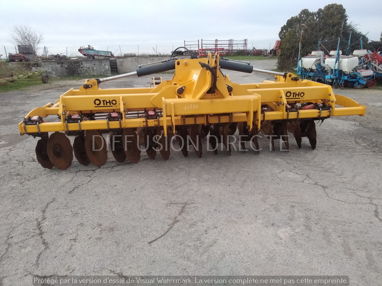 GASCON DECHAUMEUR A DISQUES OTHO - Rastras: foto 3 GASCON DECHAUMEUR A DISQUES OTHO - Rastras: foto 3