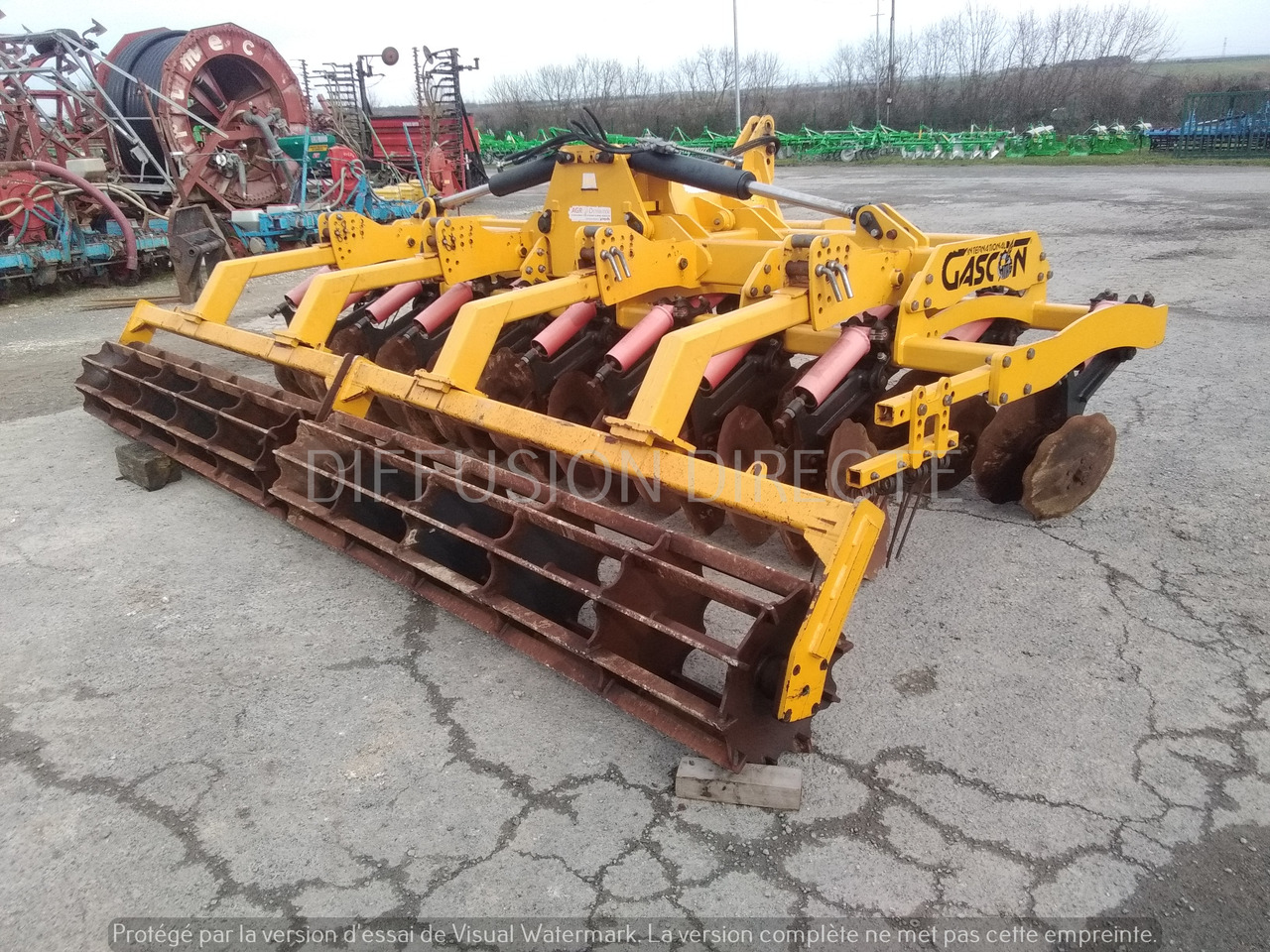 GASCON DECHAUMEUR A DISQUES OTHO - Rastras: foto 5 GASCON DECHAUMEUR A DISQUES OTHO - Rastras: foto 5