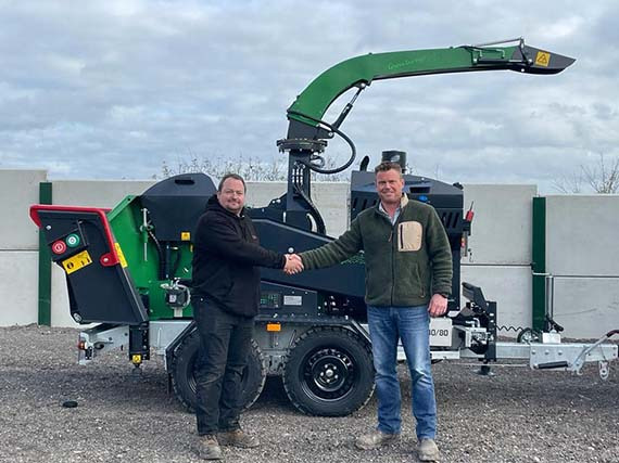 UFKES Greentec Jaguar 40-80 3.5T - Maquinaria forestal, Remolque: foto 2 UFKES Greentec Jaguar 40-80 3.5T - Maquinaria forestal, Remolque: foto 2