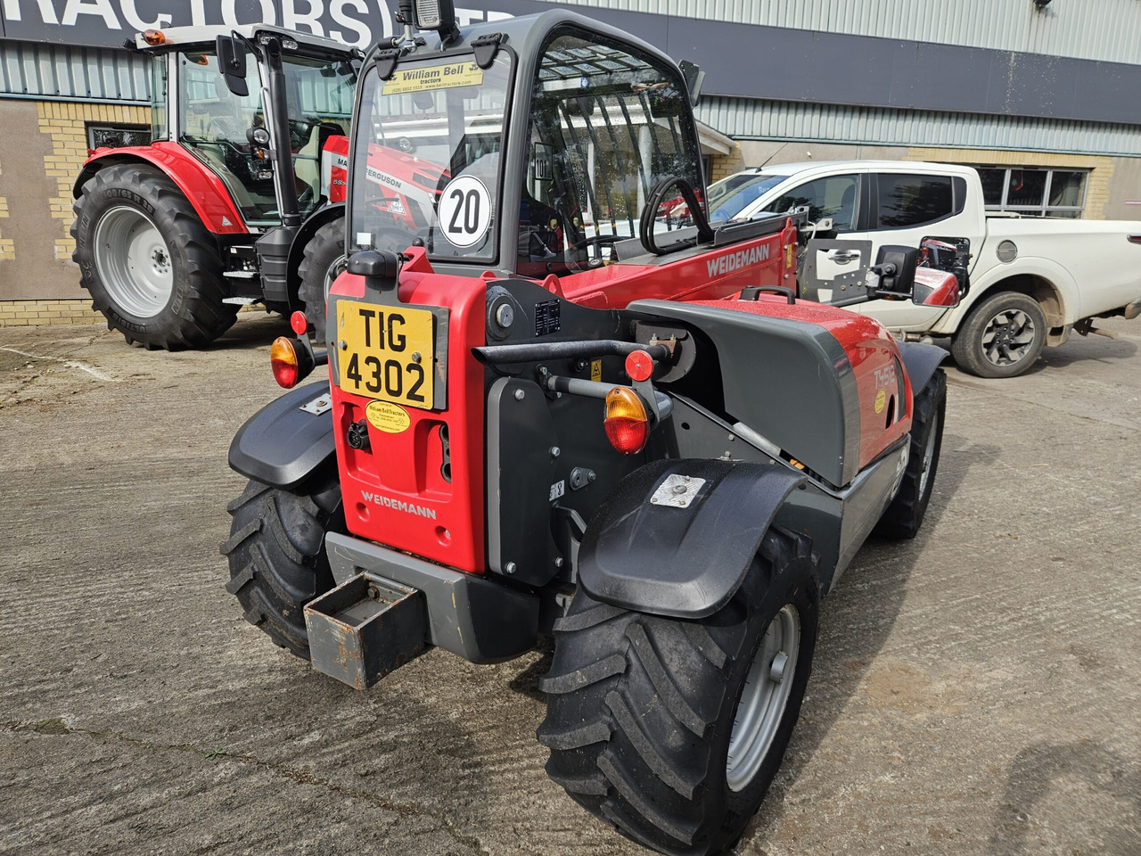 2018 Weidemann 4512, 1 Owner machine - Manipulador telescópico: foto 3 2018 Weidemann 4512, 1 Owner machine - Manipulador telescópico: foto 3