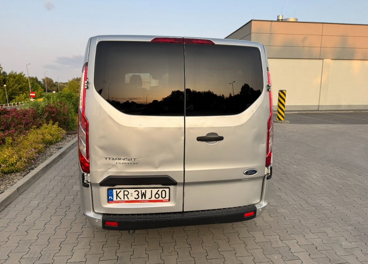 Minibús, Furgoneta de pasajeros Ford Transit Custom 2.0 170 KM L2 LONG 2021 LED 8 osobowy NAWIEWY miejsc Salon PL: foto 20
