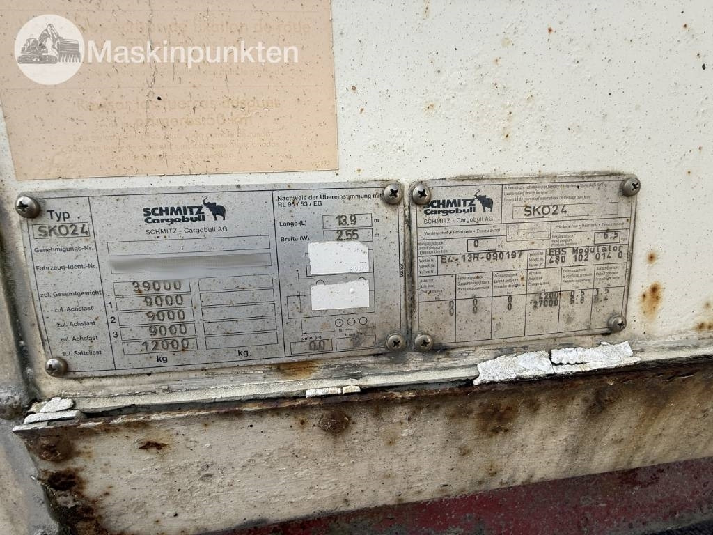 Semirremolque caja cerrada Schmitz SKO 24: foto 18
