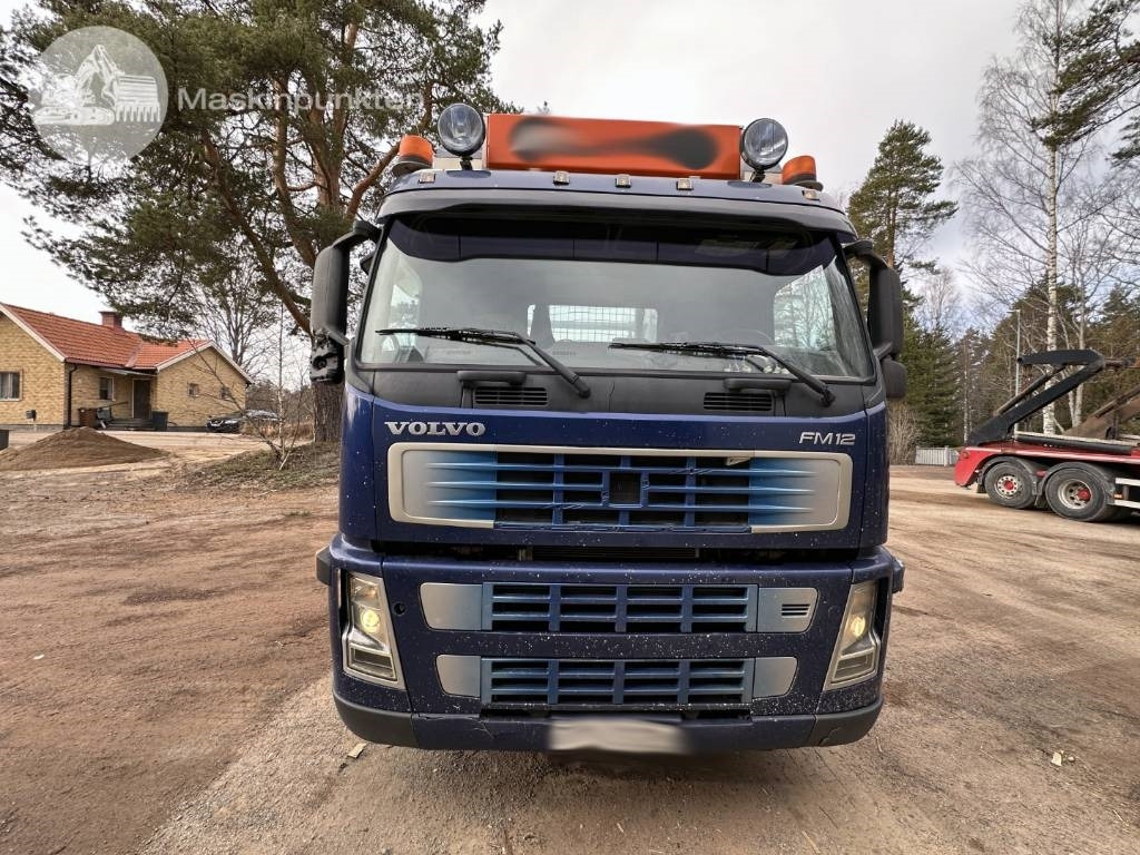 Volvo FM 12 420 LAXO Liftdumper + lastväxlare + flak - Camión portacontenedor de cadenas: foto 2 Volvo FM 12 420 LAXO Liftdumper + lastväxlare + flak - Camión portacontenedor de cadenas: foto 2