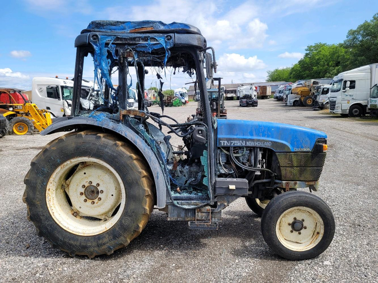 NEW HOLLAND TN75N - Tractor: foto 3 NEW HOLLAND TN75N - Tractor: foto 3