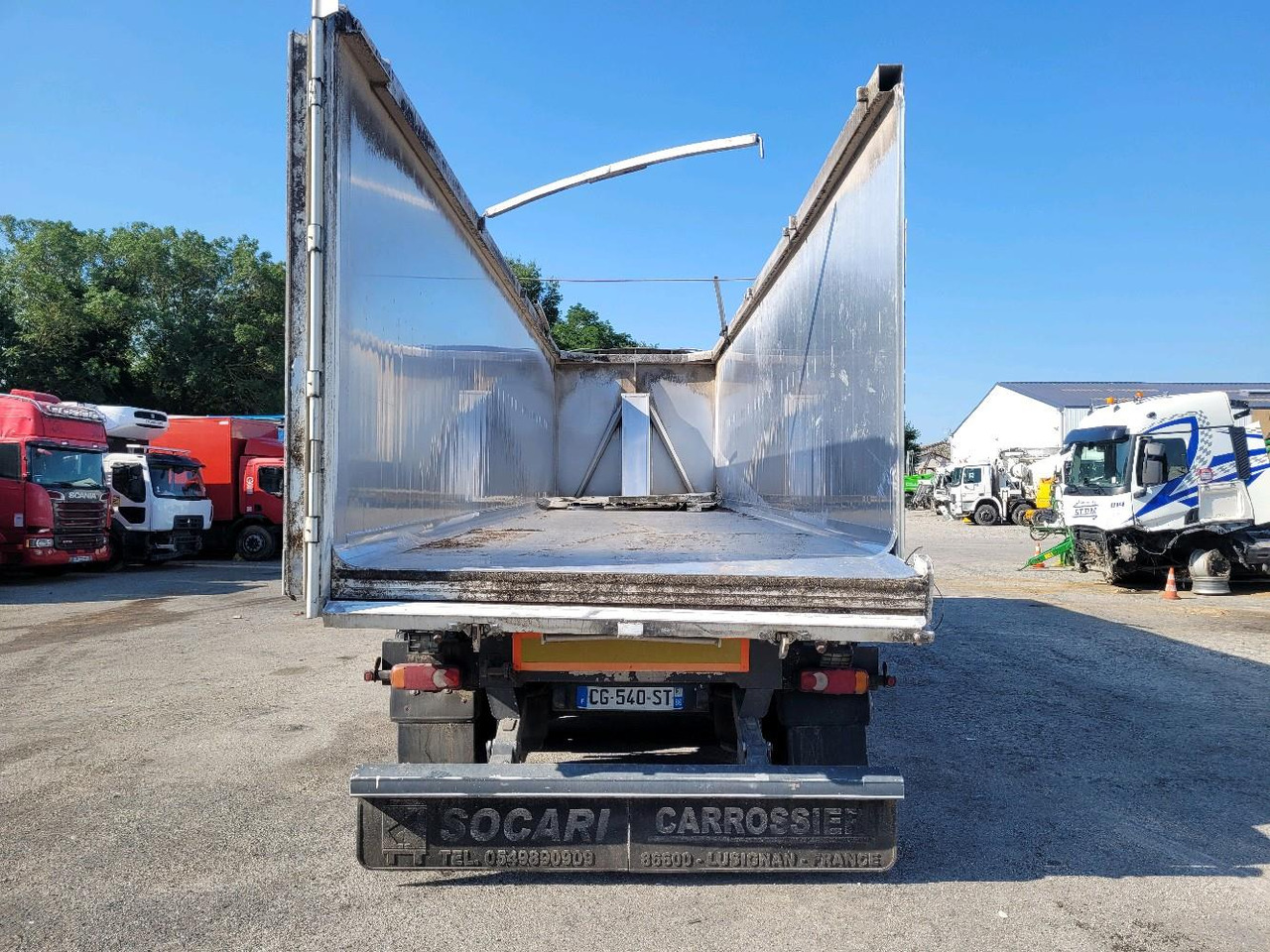 SAMRO ST3310 3 ESSIEUX - Semirremolque volquete: foto 5 SAMRO ST3310 3 ESSIEUX - Semirremolque volquete: foto 5