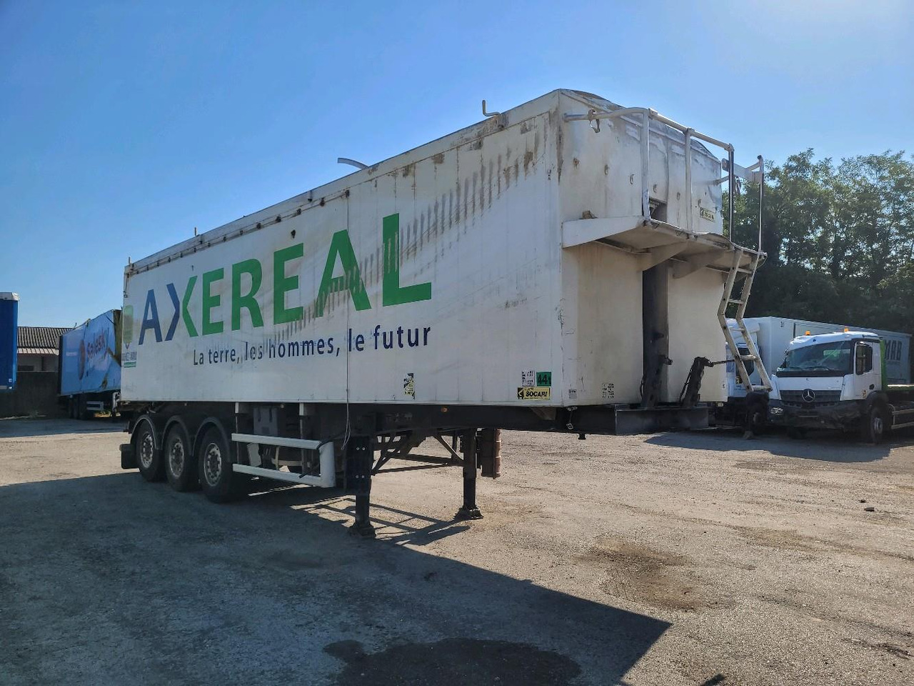 SAMRO ST3310 3 ESSIEUX - Semirremolque volquete: foto 2 SAMRO ST3310 3 ESSIEUX - Semirremolque volquete: foto 2