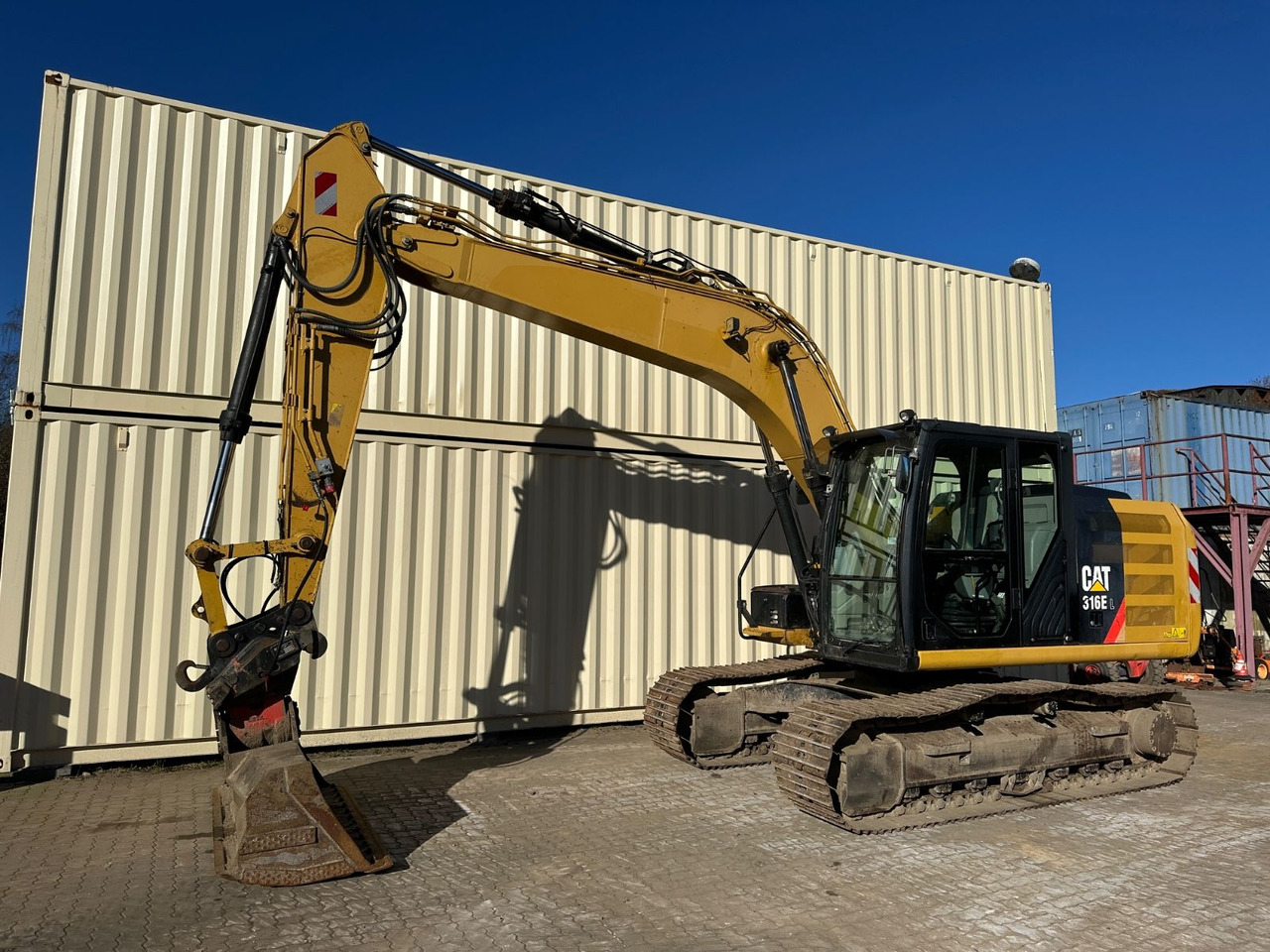 CAT 316EL / 2011 BJ / Deutsche Maschine - Excavadora de cadenas: foto 3 CAT 316EL / 2011 BJ / Deutsche Maschine - Excavadora de cadenas: foto 3
