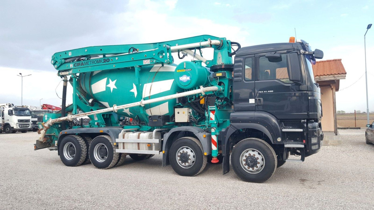 Leasing de  MAN TGS 41.480 - 8x6 mit CIFA MK-20 MAN TGS 41.480 - 8x6 mit CIFA MK-20: foto 8