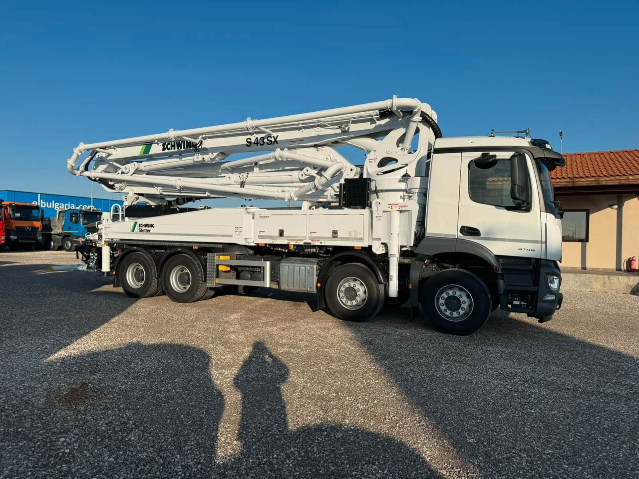 Bomba de hormigón Mercedes-Benz AROCS 3746 SCHWING S43SX III: foto 8