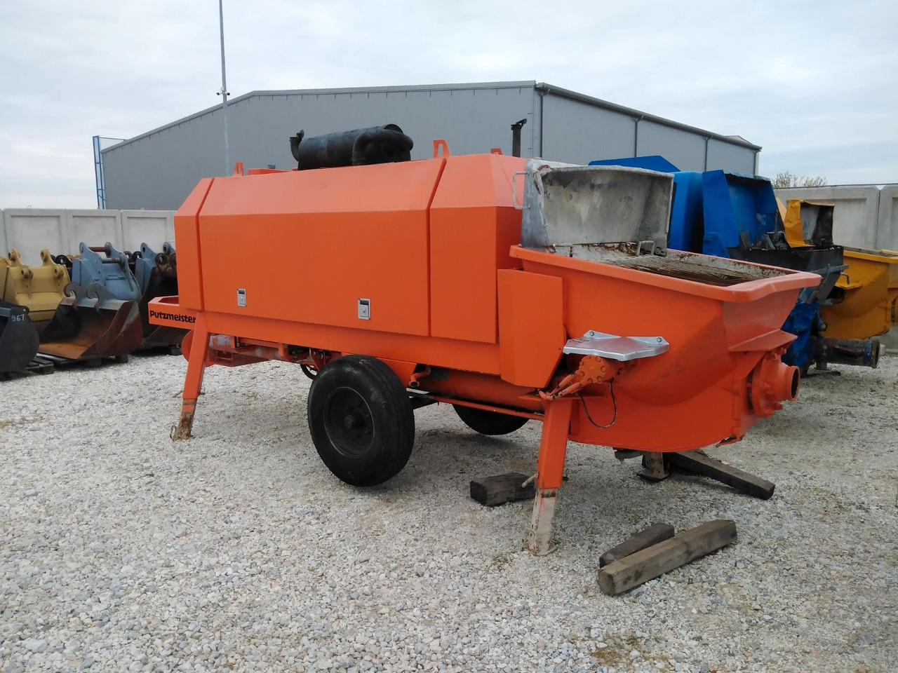 PUTZMEISTER BSA 1407 D - Bomba de hormigón: foto 4 PUTZMEISTER BSA 1407 D - Bomba de hormigón: foto 4