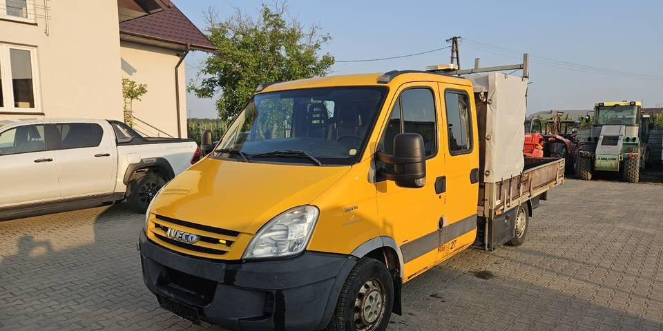 Iveco Daily 35S14 HDS 830 kg doka dubel brygadówka - Furgoneta caja abierta: foto 2 Iveco Daily 35S14 HDS 830 kg doka dubel brygadówka - Furgoneta caja abierta: foto 2
