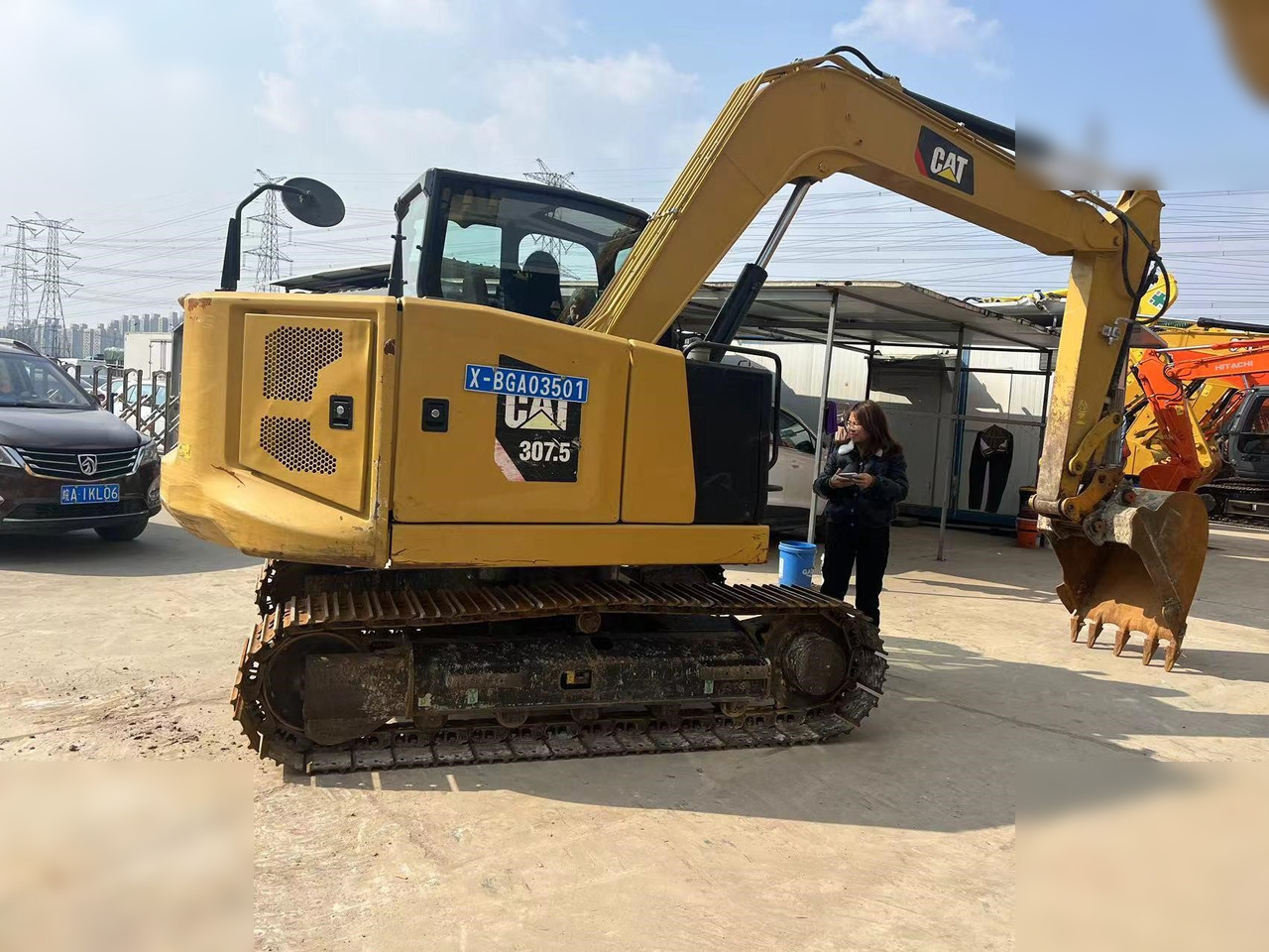 CATERPILLAR 307.5 - Excavadora de cadenas: foto 3 CATERPILLAR 307.5 - Excavadora de cadenas: foto 3