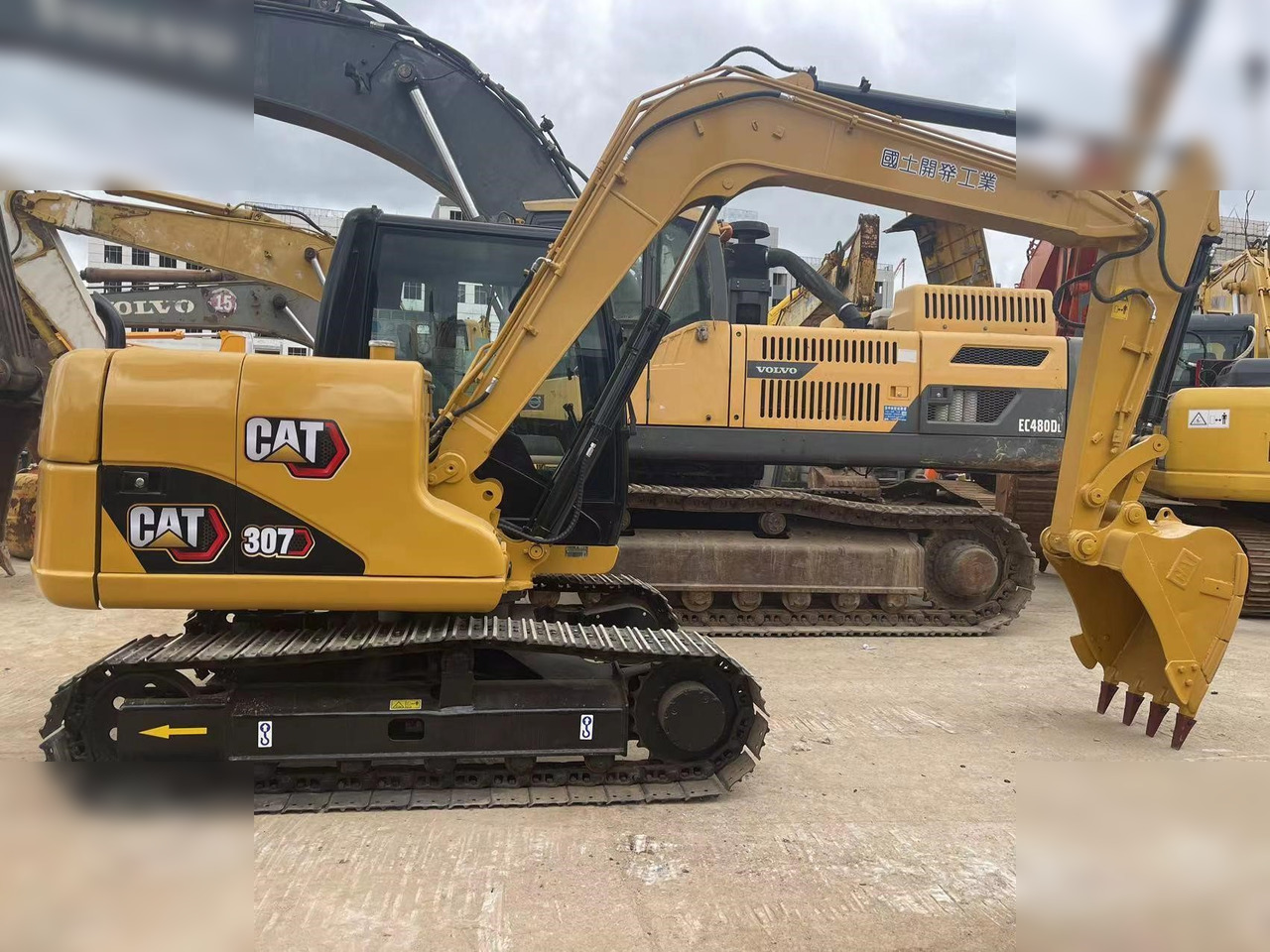CATERPILLAR 307D - Excavadora de cadenas: foto 1 CATERPILLAR 307D - Excavadora de cadenas: foto 1