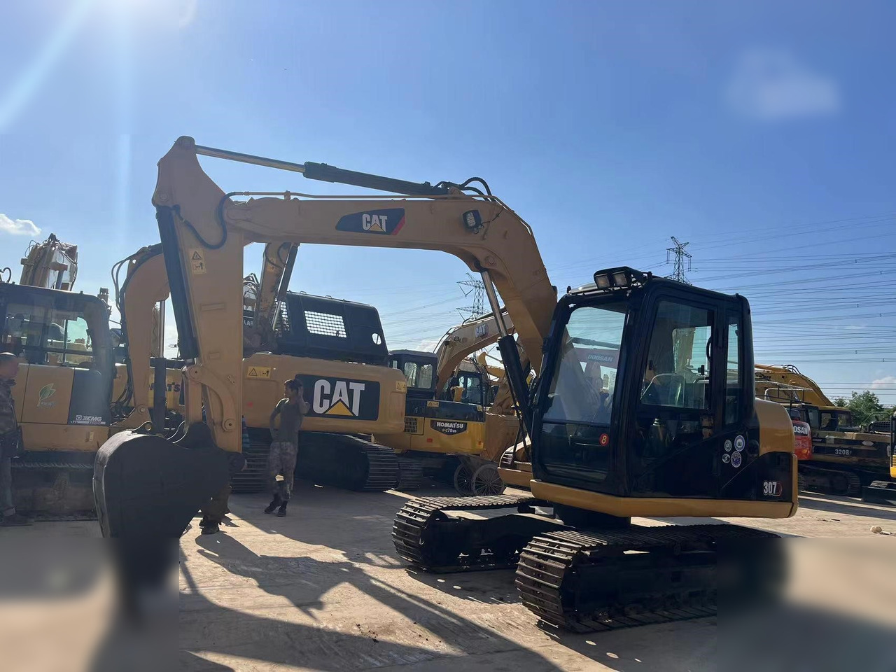 CATERPILLAR 307D - Excavadora de cadenas: foto 4 CATERPILLAR 307D - Excavadora de cadenas: foto 4