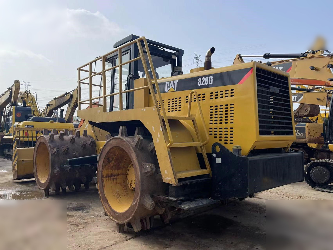 CATERPILLAR 826G - Compactador: foto 4 CATERPILLAR 826G - Compactador: foto 4