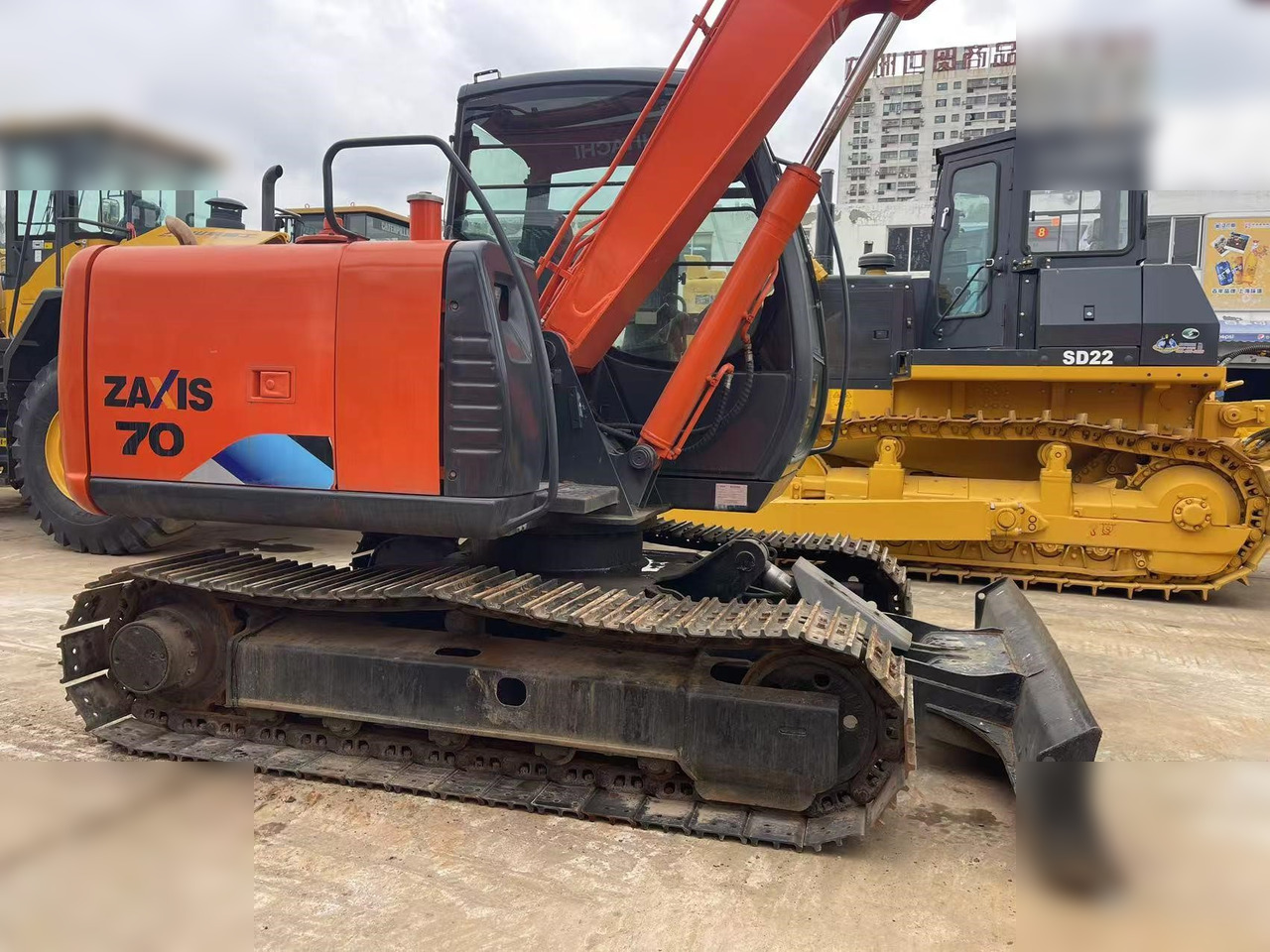 HITACHI ZX70 - Excavadora de cadenas: foto 5 HITACHI ZX70 - Excavadora de cadenas: foto 5